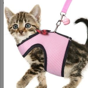 Small pet harness 🍭size small in pink